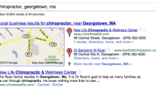 Local Search Result for: Chiropractor, Georgetown, MA